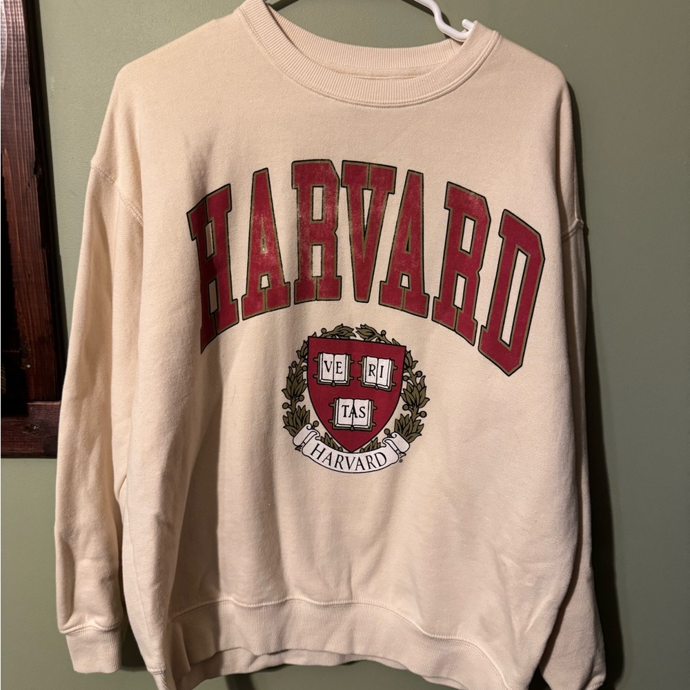 Harvard Cream Sweatshirt